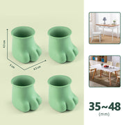 Silicone Table And Chair Foot Cover Cute Claw Table And Chair Protective Cover